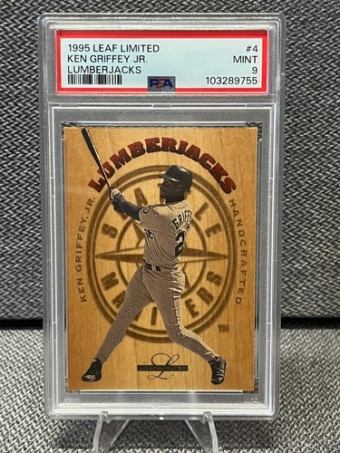 1995 Leaf Limited Lumberjacks Ken Griffey Jr. /5000 PSA 9 - Seattle Mariners - 第 1/2 張圖片