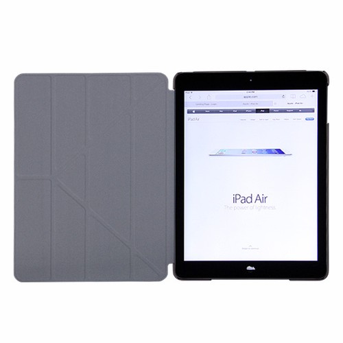 MaximalPower NEGRO PU Cuero Folio Ultra Delgado Funda para iPad Air iPad 5 - Imagen 8 de 9