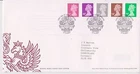 GB ROYAL MAIL FDC FIRST DAY COVER 2007 MACHIN DEFINITIVES 16p - 78p WINDSOR PMK