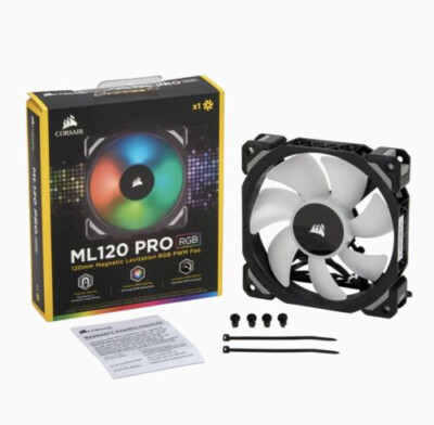 Corsair ML120 PRO 120mm Premium Magnetic Levitation RGB LED PWM