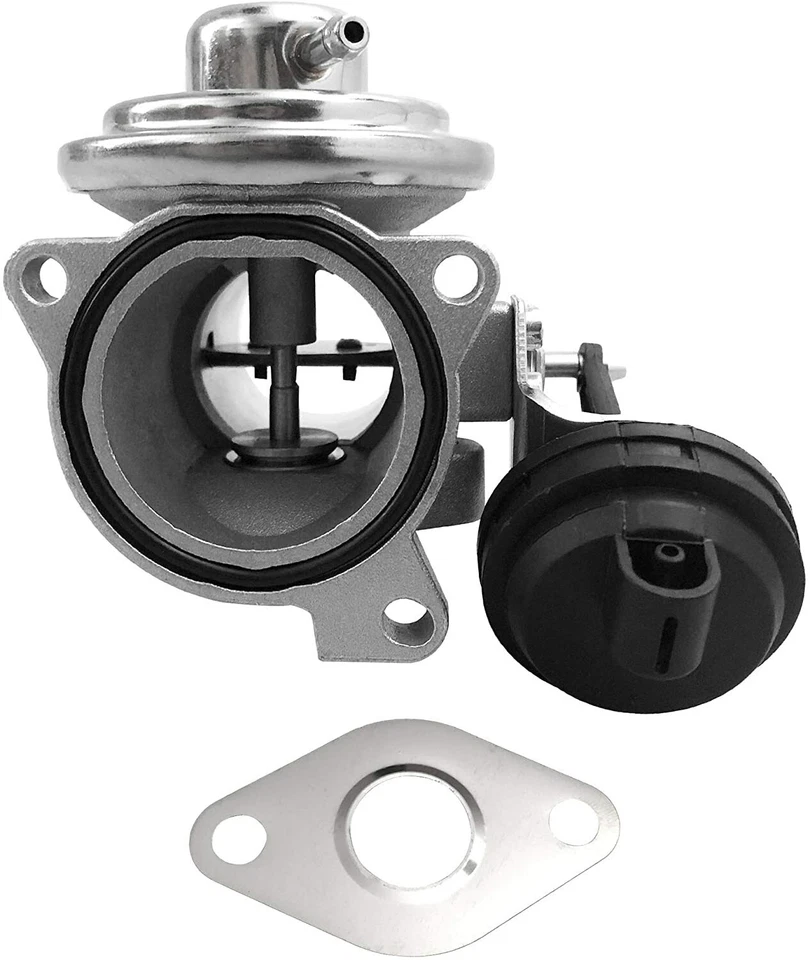 Válvula de recirculación de gases de escape EGR con junta para 98-04 VW Beetle Jetta Golf TDI Foto 3 de 4