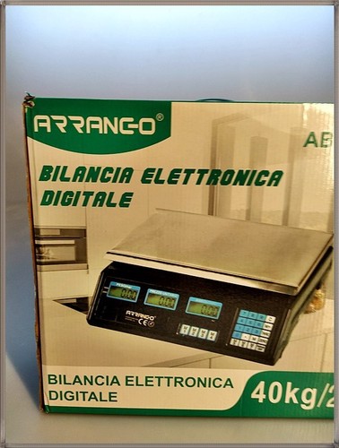 Arranco Digital Preiswaage ITA Marktwaage Obstwaage m. Akku Digitalwaage AB57119 - Bild 8 von 8