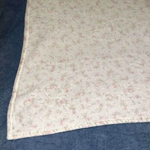 Little Me Baby Blanket White Floral Pink Flowers Soft Rashti And Rashti 2020 - Picture 12 of 16