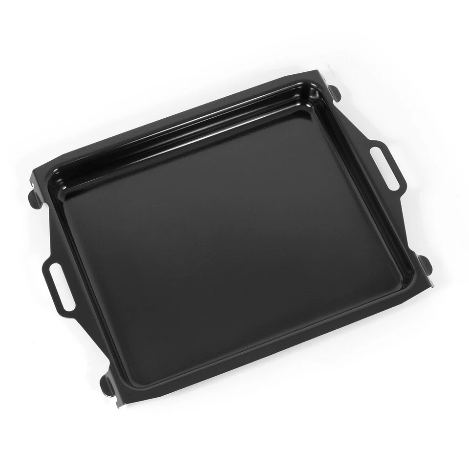 Stahlpfanne emailliert für 2/3-flammige Gasgrill Gasbräter Gastro STPEM2/3 - Bild 2 von 4