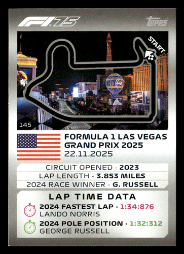 2025 Topps Turbo Attax Formula 1 F1 Complete Your Set Pick Choose Singles 1-200 - Picture 69 of 96