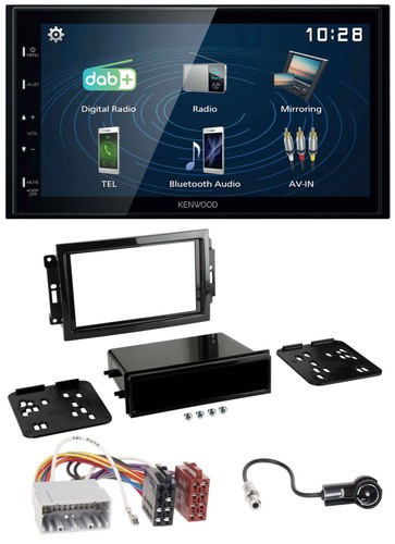 Kenwood 2DIN Bluetooth MP3 USB DAB Autoradio für Chrysler PT Cruiser 300C Dodge - Bild 1 von 8