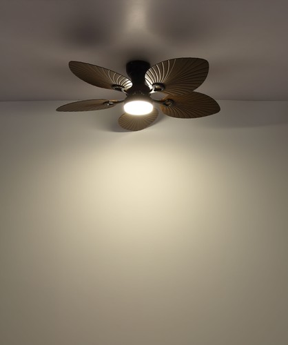 Ventilatore da soffitto ad alta efficienza energetica LED telecomando timer E... - Foto 6 di 6