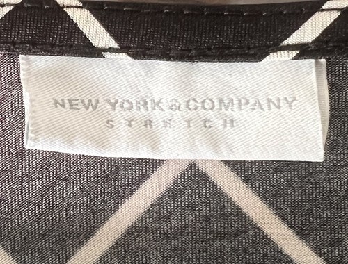 Camicia blusa manica corta collo largo donna New York & Company taglia XL - Foto 2 di 5