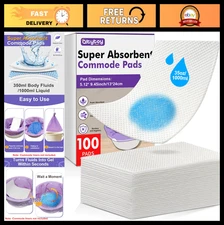 Disposable Absorbent Commode Pads