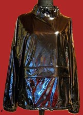 Lacksweatshirt Lackjacke PU Lack Unisex Übergröße 5XL 54