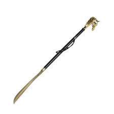 Horse-Head Shoehorn Polished Shoehorn with Long Handle Smooth for Entryway,