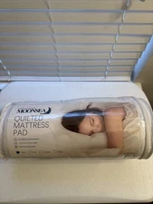 Moonsea Sleep Solutions Quilted Mattress Pad Twin Size Brand New