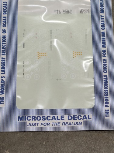 Microscale Decal - N Scale - U.S. Army Vehicles (1940s) - #60-4279 - NOS - Picture 3 of 4