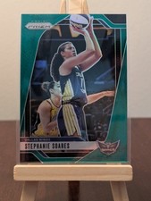 2024 Panini WNBA Prizm Stephanie Soares #47 Green Prizm Dallas Wings