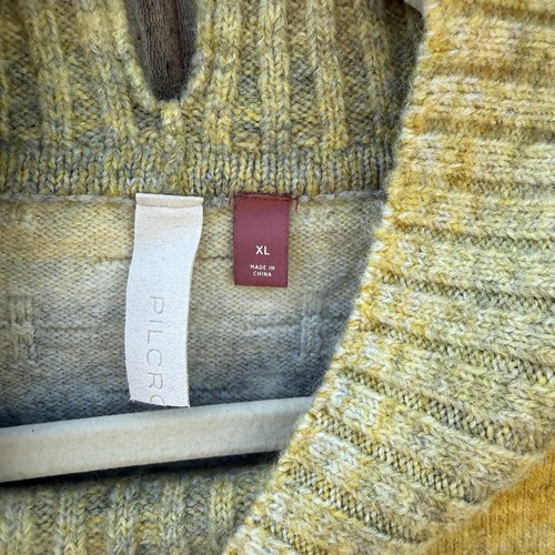 Maglione oversize Anthropologia tie-dye collo alto cropped XL - Foto 2 di 5