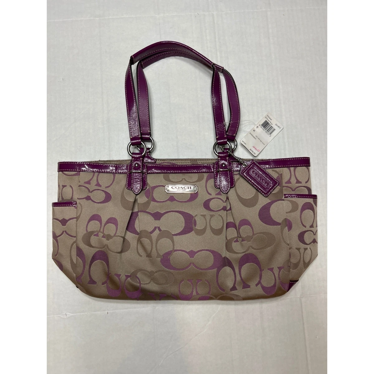 Coach Purple Patent Bags & Handbags for Women for sale - eBay