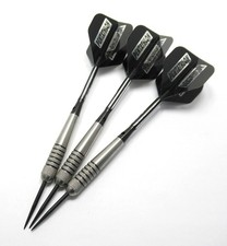 Hi-Tec 37 80 Tungsten Steel Tip Darts 27g Extras Includes Tracking