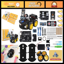 Smart Robot Car Kit for Arduino - STEM Coding Gift for Kids 8-16, Engineering To