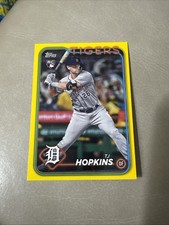 TJ HOPKINS RC 2024 Topps Update Yellow #US311 Detroit Tigers