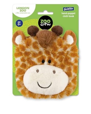 Hand-Puppet Cloth Book Giraffe by Make Believe Ideas (2026, Big Book)