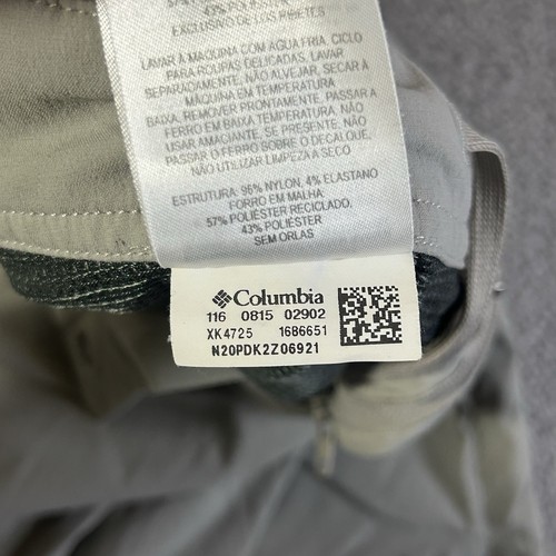 Columbia Athletic Shorts Womens Size 12 Gray Omni Shield Advanced Repellency - Picture 8 of 19