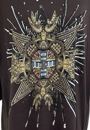 SASS & BIDE Embellished Relaxed Fit T Shirt Size M AU/UK Size 10 - Picture 17 of 17