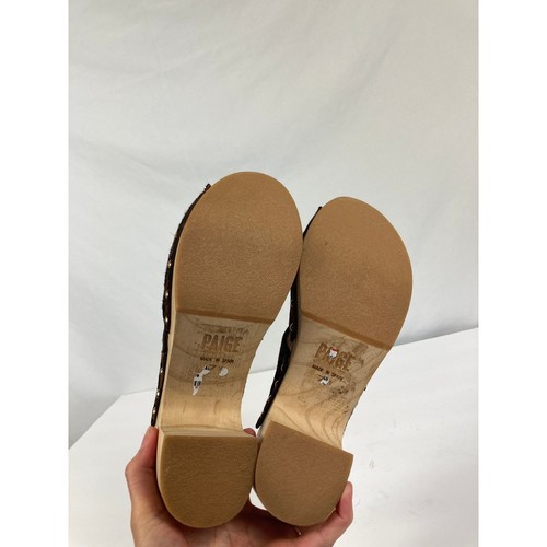 PAIGE Jules Genuine Calf Hair Clog Size 7.5 - Imagen 6 de 6