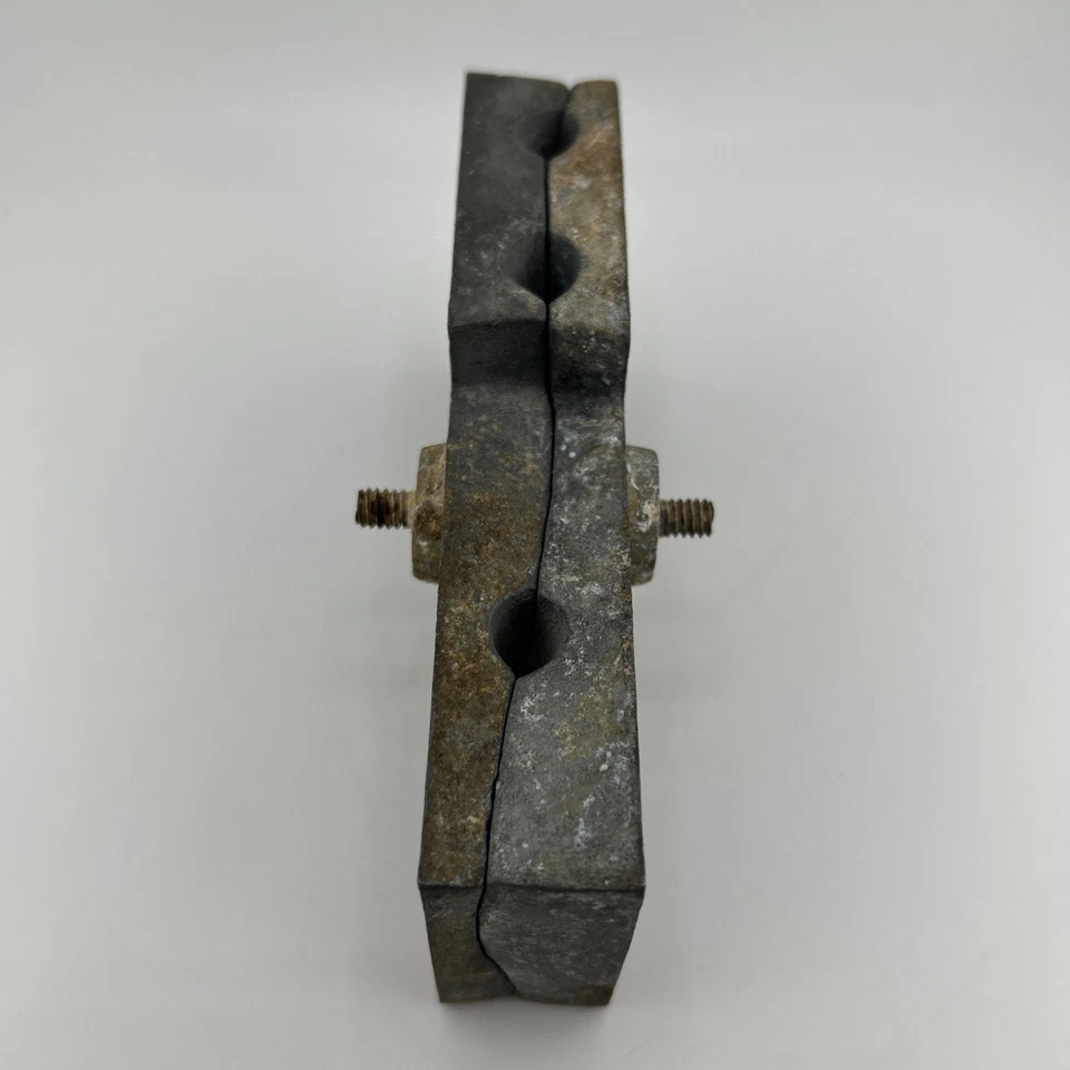 VINTAGE TOY SOLDIER LEAD/ PEWTER #6672 Mold 3 Soldiers / Bazooka (B8) - Image 4 of 4