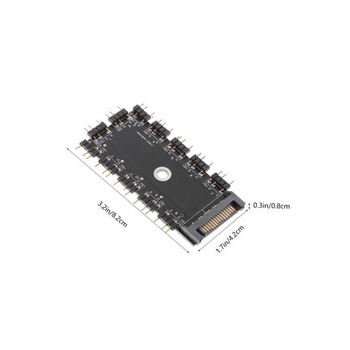 RGB Fan Hub Professioneller Lüfter-Hub-Controller Argb-Hub-Controller - Bild 5 von 12