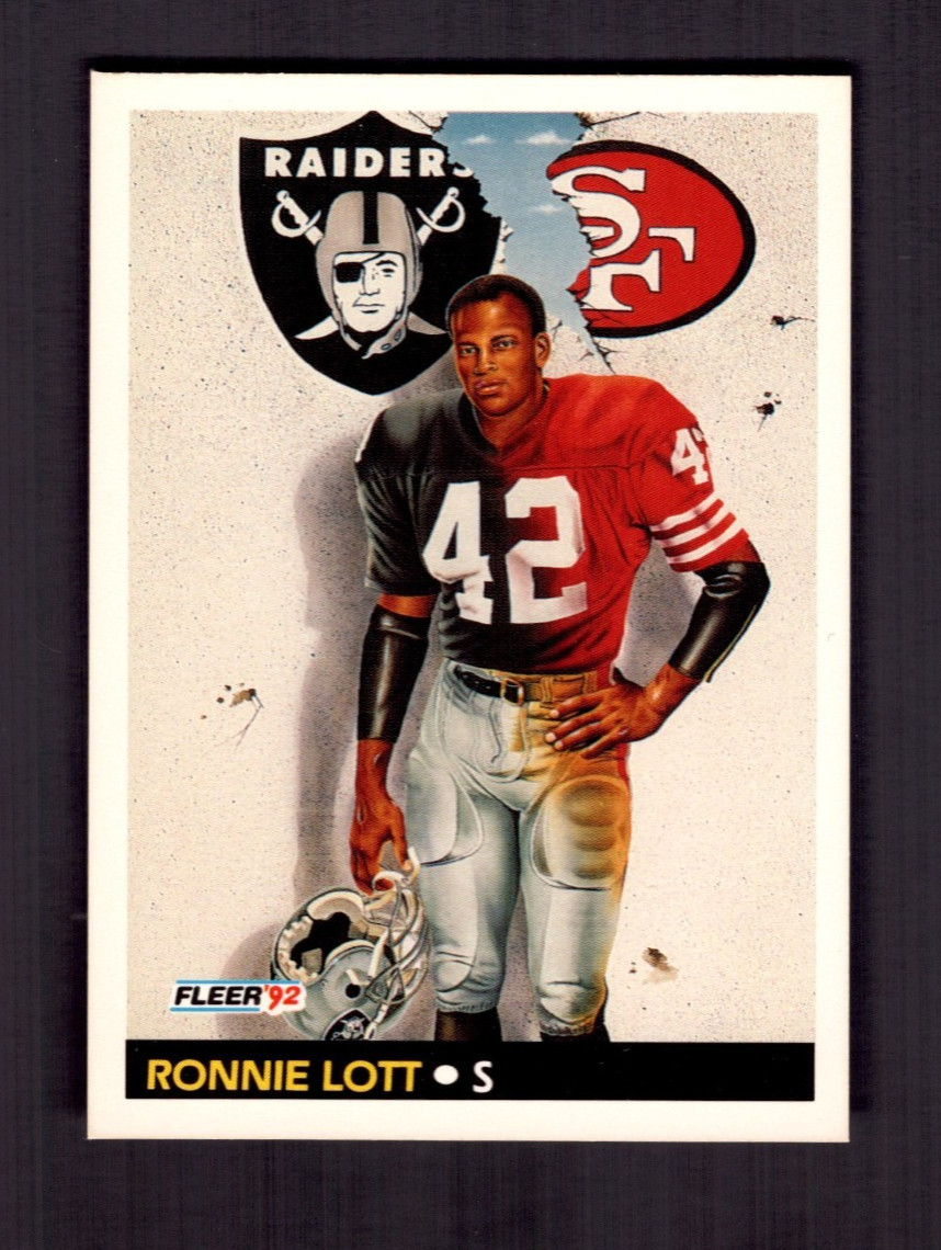 1992 Fleer #472 Ronnie Lott PV NMMT 11361