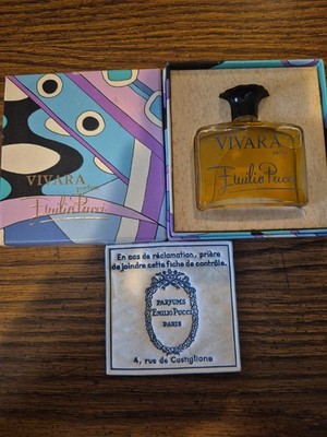 Vintage VIVARA by EMILIO PUCCI 1 oz / 30 ml Parfum / Perfume New in Box