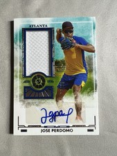 2025 Panini Boys of Summer Jose Perdomo Prospect Material Jersey Auto #/99