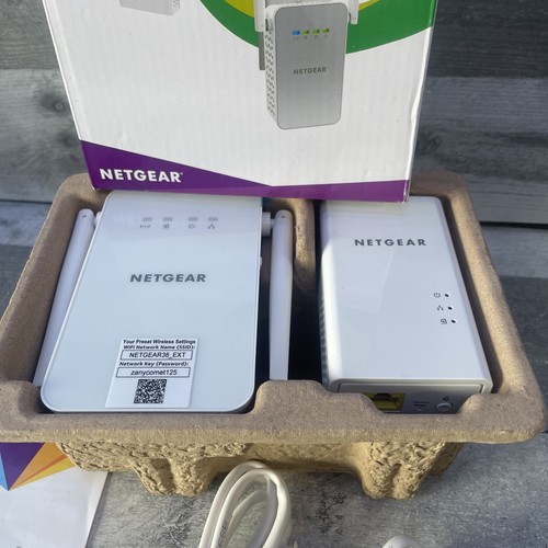NETGEAR Powerline WiFi PLW1000-100NAS 1000 Mbps Wi-Fi Gigabit Port New Open Box - Photo 2/7