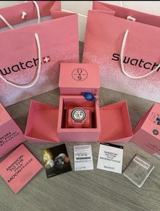Swatch Omega Pink | eBay Swatch Omega Pink | eBay