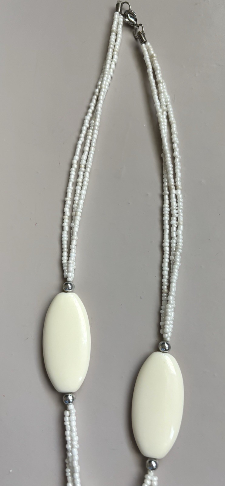 Natural Shell Statement Necklaces w/ Multi-strand… - image 6