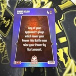 SWEET RELISH Bo Jackson Battle Arena Alpha Update BONUS PLAY Foil BPL-16 SSP