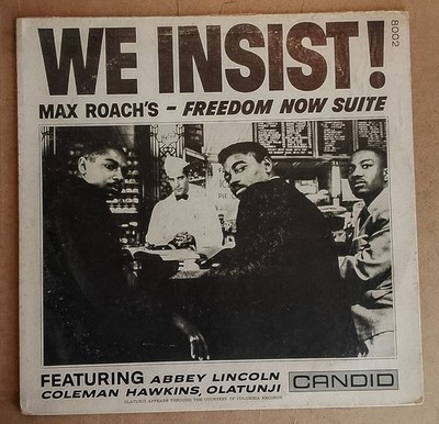 Max Roach '' We Insisti! Freedom Now Suite'' Original US Pressing LP 33 Vinyl