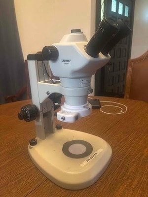 Unitron Z850 Trinocular Stereo Zoom Microscope 8x-50x LED Stand & Ring Light