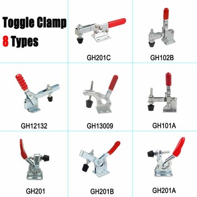 1pcs Holding Capacity Quick Release U Bar Vertical Type Toggle Clamp Clip Neu