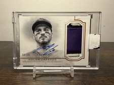 2020 Topps Dynasty Nolan Arenado Dynastic Deed Patch Auto /10 4-Color Patch