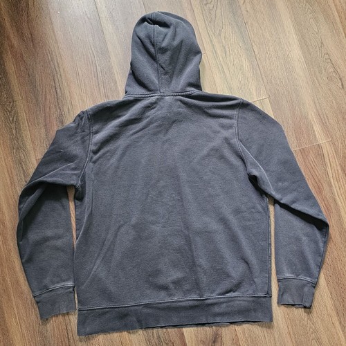 The North Face Mens Black Pullover Hoodie Sweatshirt Size L Logo Damaged Cuff - Picture 4 of 4