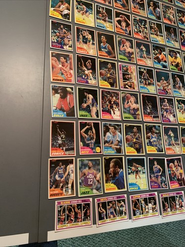 1981 Topps Basketball 116 Card Lot Nba Vintage Rookies Rc Team Leaders All Star - Picture 5 of 10