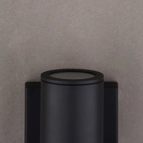 Vaxcel Lighting T0551 Chiasso 2 Light 8" Tall LED Outdoor Wall - Black - Picture 4 of 9