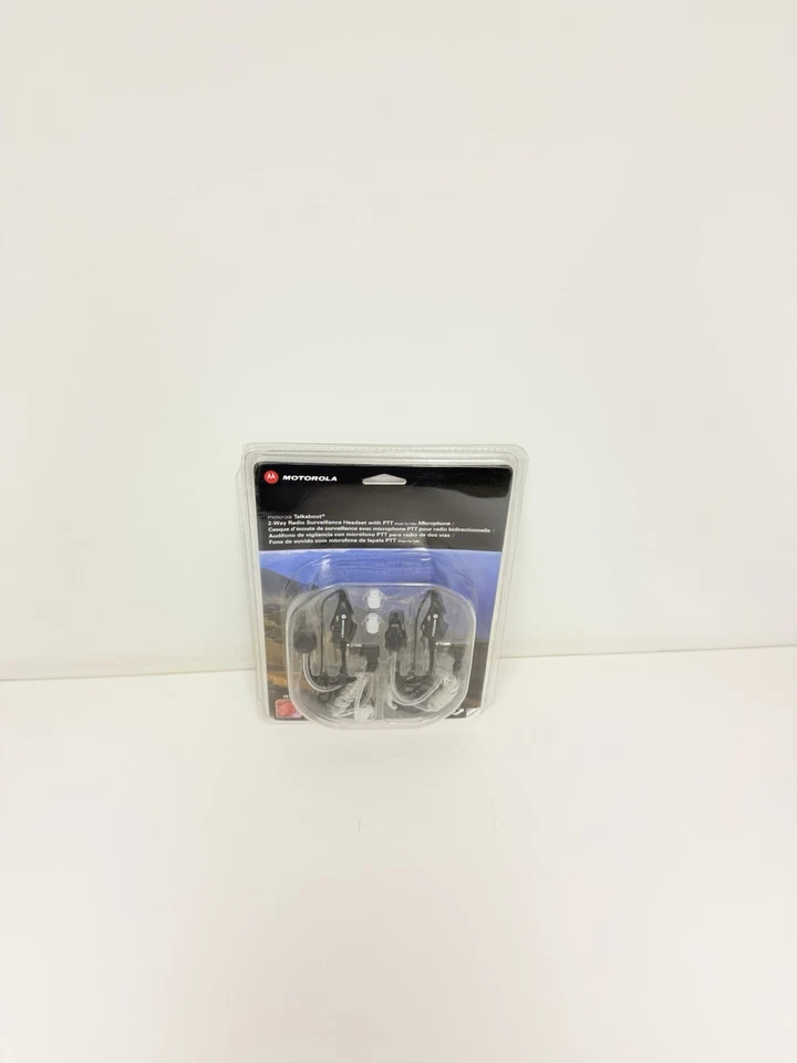Motorola 1518 Talkabout Walkie Talkie Acoustic Tube Security Earbud Headset NEW! - Image 4 of 4