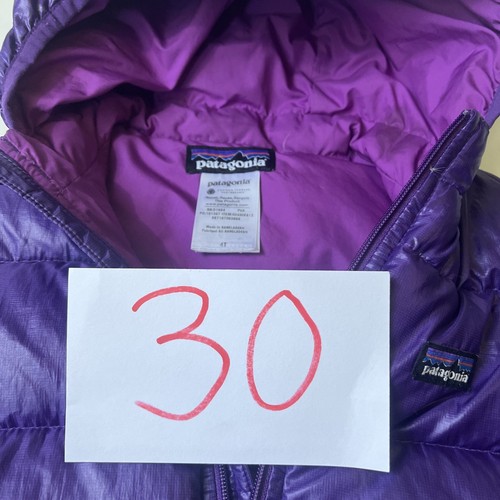 Patagonia Jacket Baby 4T Purple Puffer Hi Loft Hoody Sweater Thermal Ski Snow - Picture 5 of 5