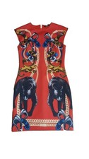 Guess red dress application size M
