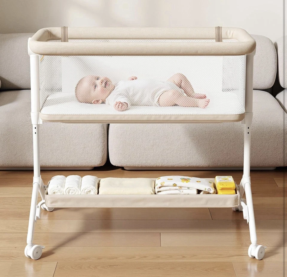 Cuna para dormir Taylorengrow Baby Bedside - Beige - caja abierta Foto 3 de 3