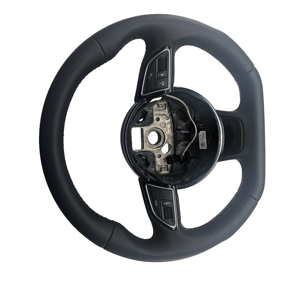 Audi A4 8K  A5 8T Leder Lenkrad Multifunktion S-Line abgeflacht 8K0419091CE - Bild 3 von 4