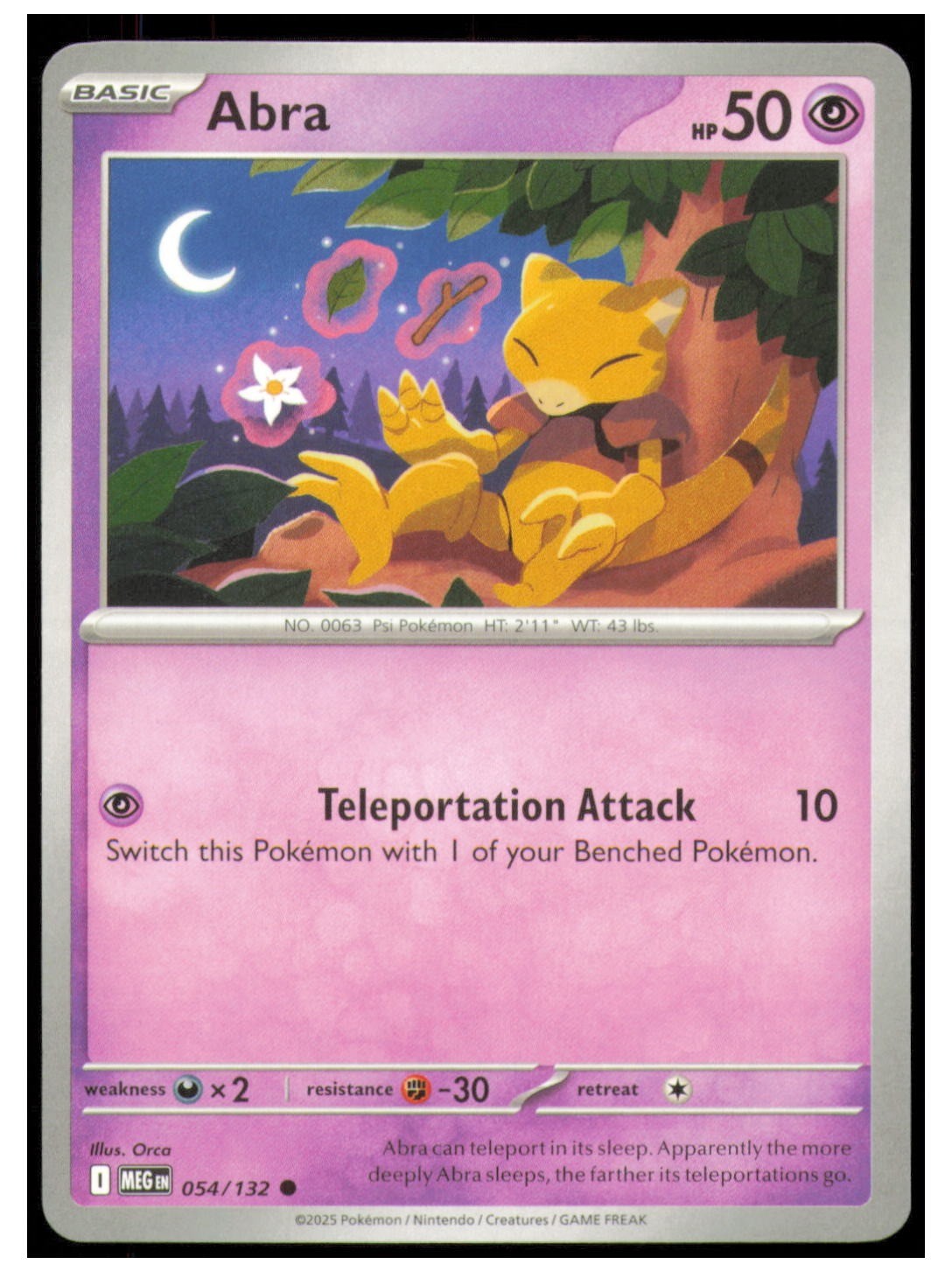 ME01: Mega Evolution #054/132 Abra