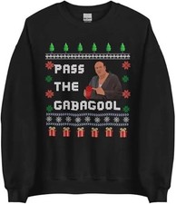 Merry Xmas Ugly Sopranos Christmas Sweatshirt, Pass The Gabagool